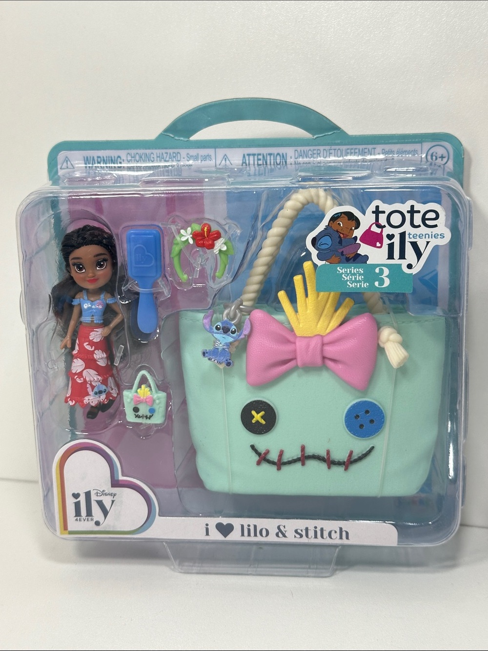 Disney ILY 4Ever Tote Teenies Series 3 I love LiLo & Stitch